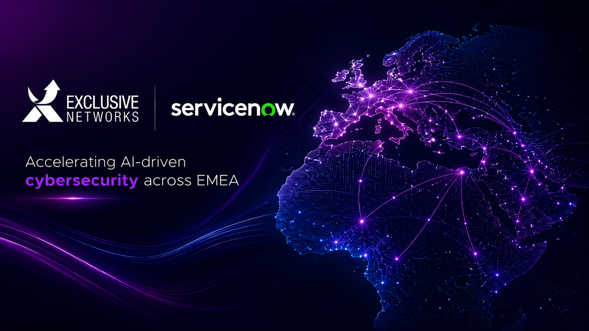 Exclusive Networks og ServiceNow samarbejder for at accelerere AI-drevet cybersikkerhed i EMEA.