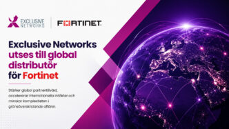 Exclusive Networks wurde im Rahmen einer neuen globalen Vertriebsvereinbarung, die die internationale Cybersicherheit und die Partnerentwicklung stärkt, zum globalen Distributor für Fortinet ernannt.