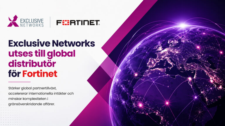 Exclusive Networks er udpeget som global distributør for Fortinet i en ny global distributionsaftale, der styrker international cybersikkerhed og partnerudvikling.