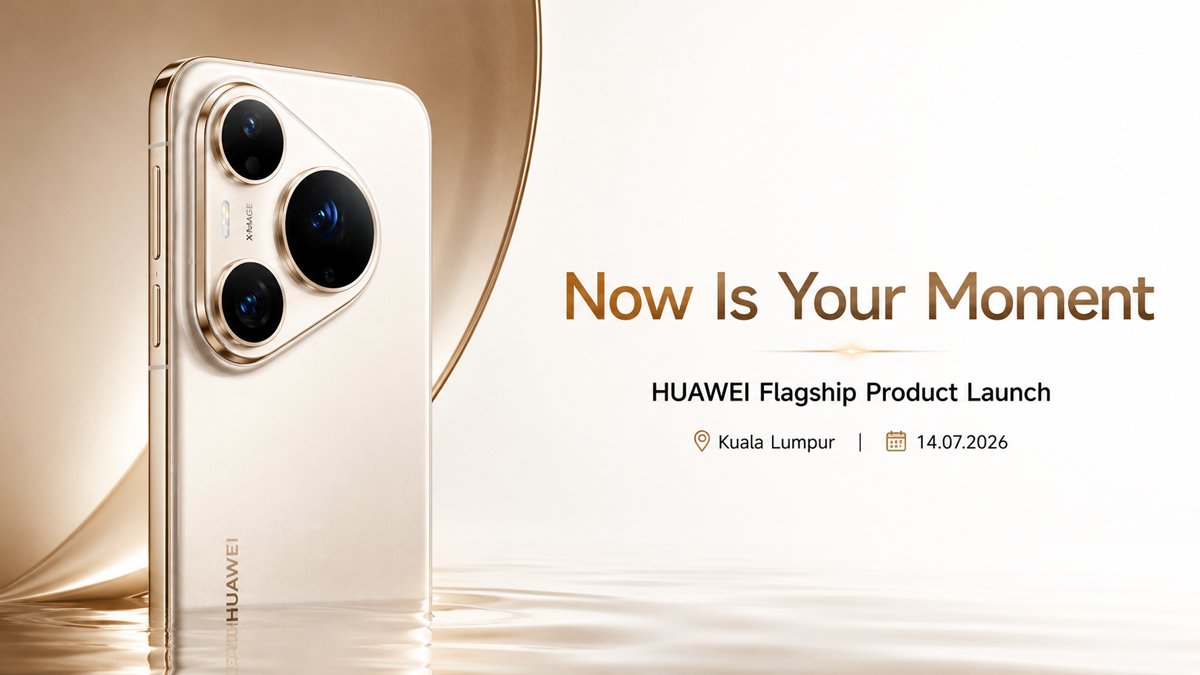 Huawei Pura 90-serien inför den globala lanseringen den 14 juli 2026 med premiumdesign och avancerat trippelkamerasystem.