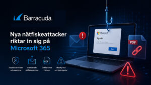 Barracuda illustrates new phishing attacks against Microsoft 365 where attackers use advanced phishing methods to steal session IDs and login credentials via legitimate Microsoft logins.