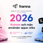 Der Framnas Mobile App Trends Report 2026 zeigt Unterschiede in der Art und Weise auf, wie Frauen und Männer mobile Apps für soziale Medien, Shopping, Investitionen und Nachrichten nutzen.