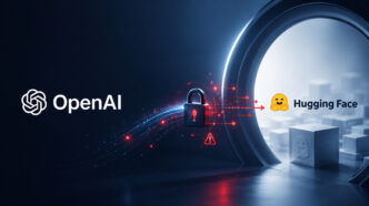 OpenAI och Hugging Face sammankopplade genom en avancerad cyberattack där AI-modeller utnyttjar sårbarheter och autonoma attackkedjor under interna säkerhetstester.