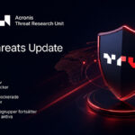 Acronis Threat Research Unit Cyberthreats Update June 2026 with Cybersecurity Shield, Global Threat Landscape, and focus on ransomware, malware, and URL attacks.