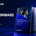 Sophos State of Ransomware 2026 med rapportomslag, nøglestatistikker og cybersikkerhedstemaer, der viser, at kompromitterede identiteter er blevet den mest almindelige indgangsrute for ransomware-angreb.