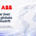 TCS and ABB are entering into a multi-year global collaboration, with TCS taking over responsibility for ABB's network operations. The illustration shows a connected world map symbolizing AI, secure network infrastructure and global digital transformation.