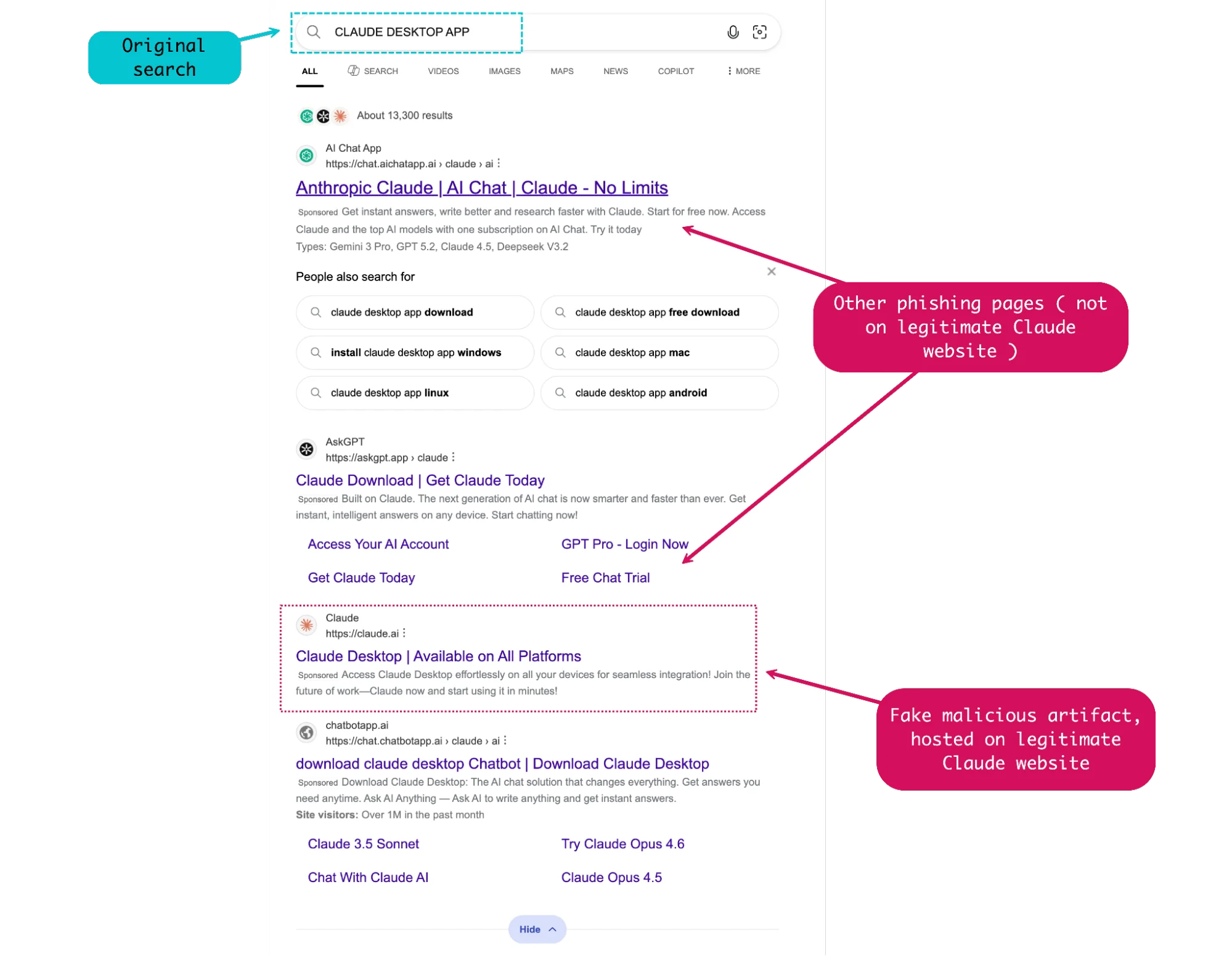 Fake Claude app in Bing ads spreads SectopRAT | IT industry
