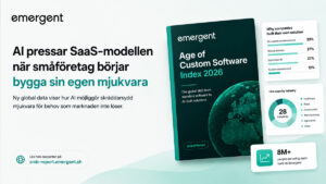 Index voor maatwerksoftware 2026: Emergent onderzoekt het gebruik van maatwerksoftware door bedrijven | IT-industrie