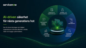 ServiceNow presenterar AI-drivna cybersäkerhetslösningar för identitetsskydd, sårbarhetshantering och cyberresiliens.