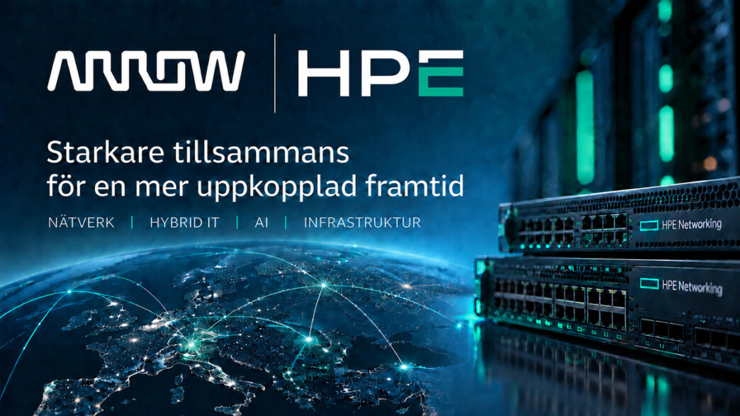 Arrow Electronics breddar HPE-erbjudandet och adderar hela HPE Networking-portföljen i Nordamerika och EMEA | IT-Branschen