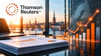 Thomson Reuters e-fakturaindex visar att svenska företags försäljning ökade med 3,4 procent i september 2026